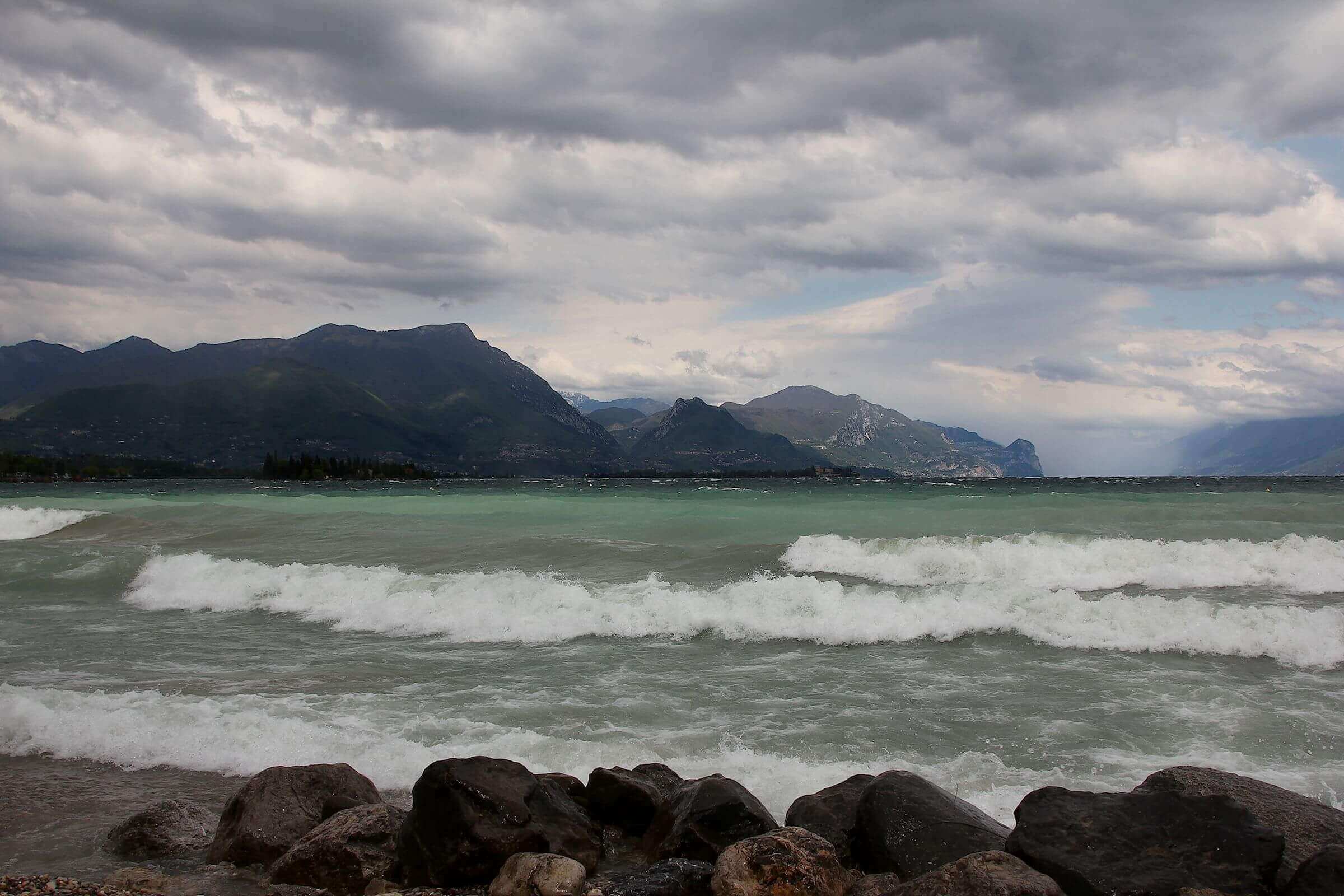 Sturm am Gardasee