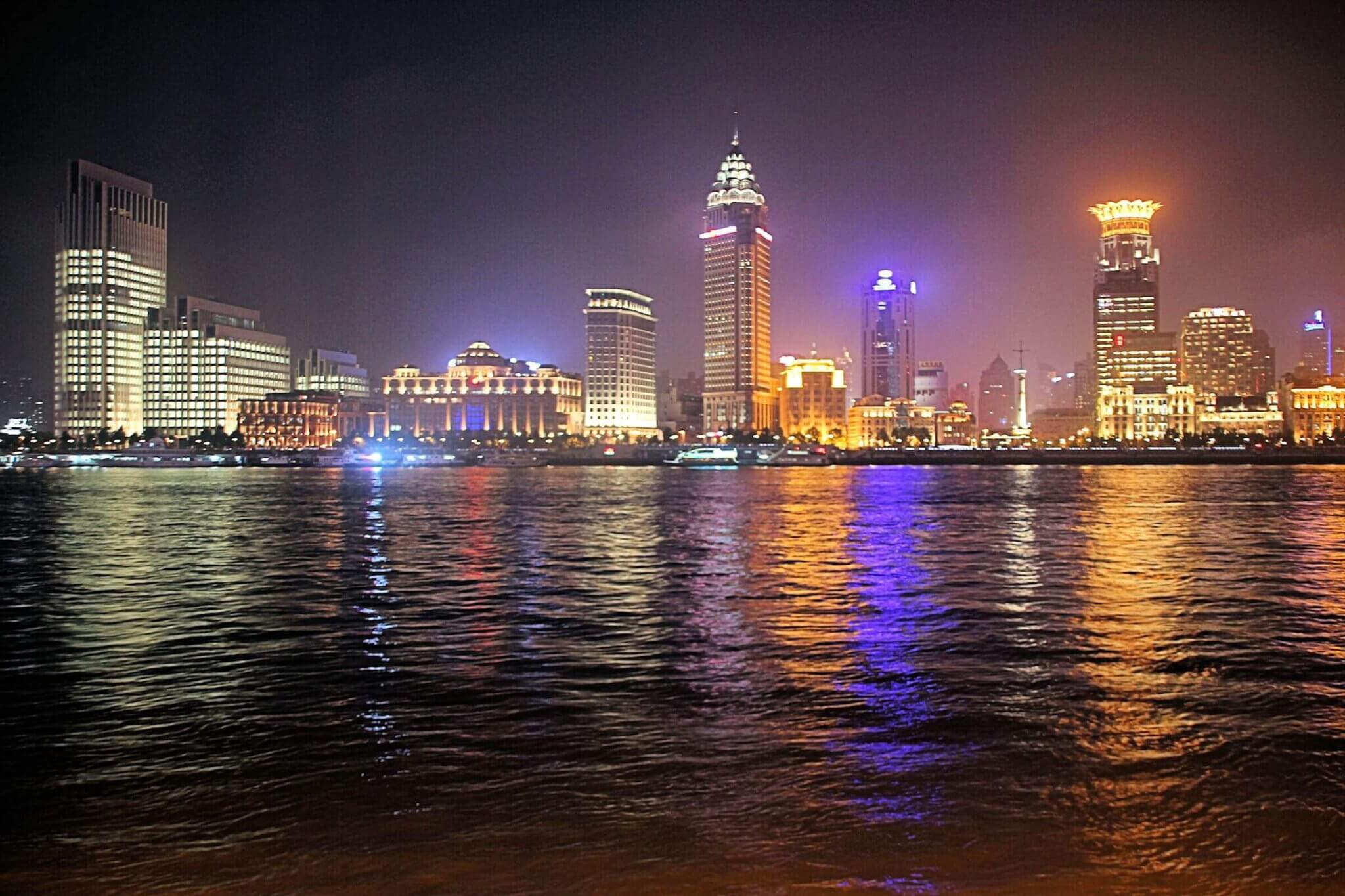 Shanghai bei Nacht