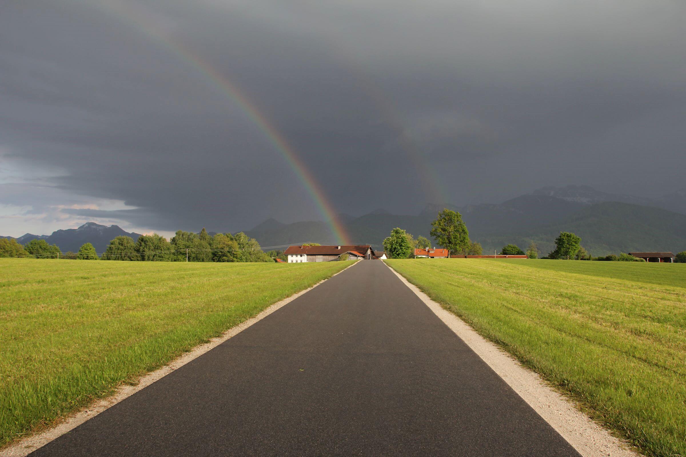 Regenbogen Hittenkirchen
